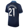 Camiseta de fútbol Tottenham Hotspur Kulusevski 21 Segunda Equipación 23-24 - Hombre